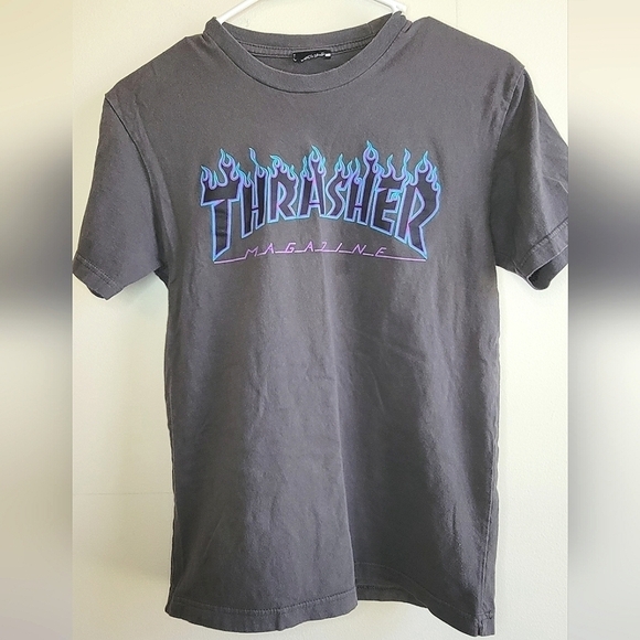 Men's Thrasher Magazine Flame Graphic T-shirt, Small - Picture 1 of 2
